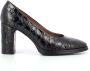 Wonders Flexibele leren pump voor vrouwen Black Dames - Thumbnail 3