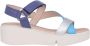 Wonders Pandora dames sandaal blauw - Thumbnail 2