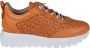 Wonders Oranje Leren Urban Sneakers Orange Dames - Thumbnail 2