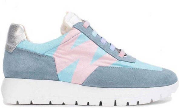 Wonders Odisei Dames Sneaker met MemoryGel Binnenzool Blauw Dames - Foto 5