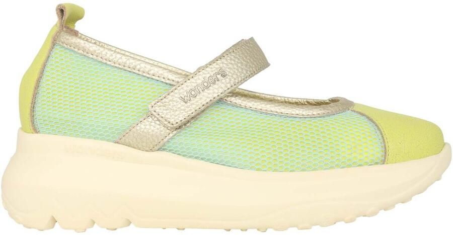 Wonders Multicolor open sneaker voor vrouwen