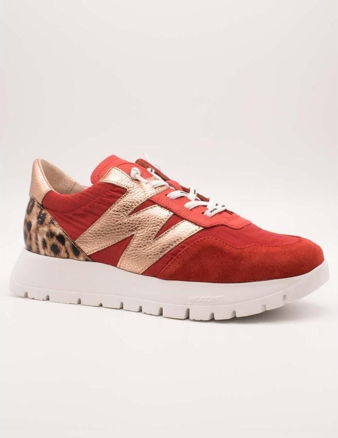Wonders Lage Sneakers A24100FLAMRAME - Foto 5