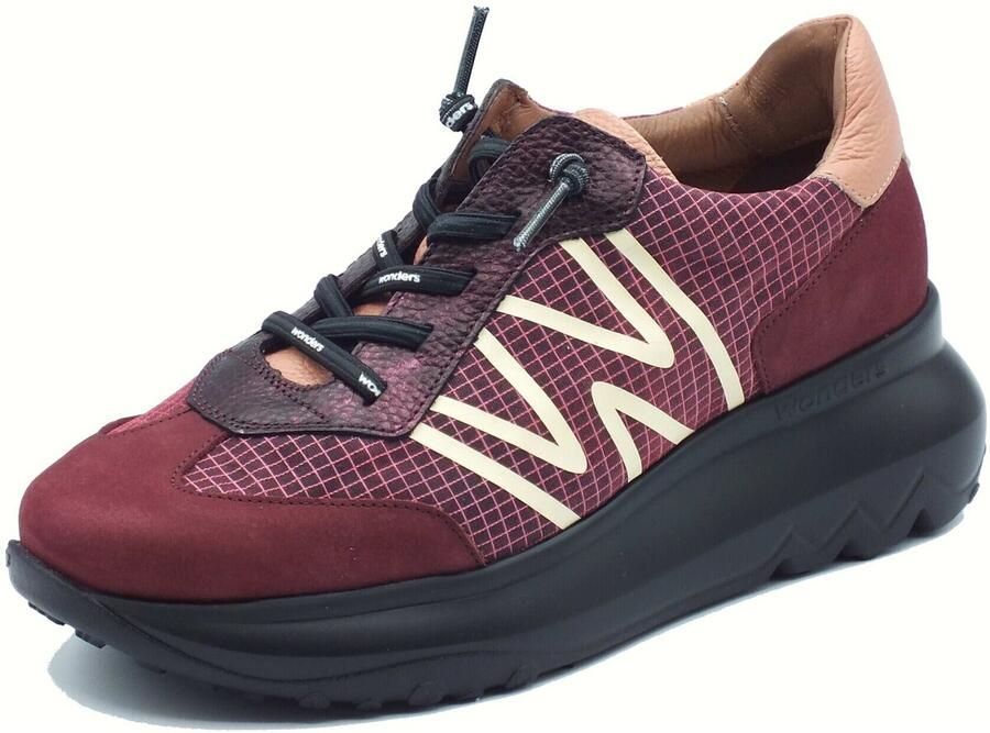 Wonders Lage Sneakers A-4001 UltraFly Nubuk