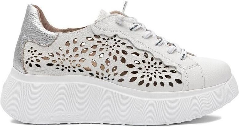 Wonders Lage Sneakers A3641OFFPLATA