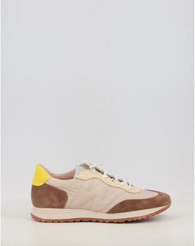 Wonders Towanda02 beige leren sneakers - Foto 3
