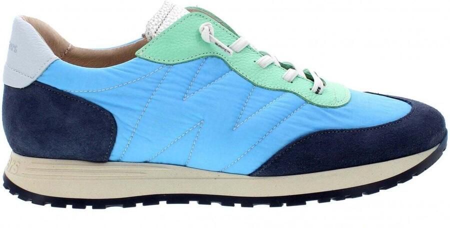 Wonders Towanda 02 dames sneaker Blauw - Foto 2