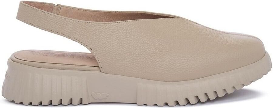 Wonders Platte sandalen 4411BEIGE