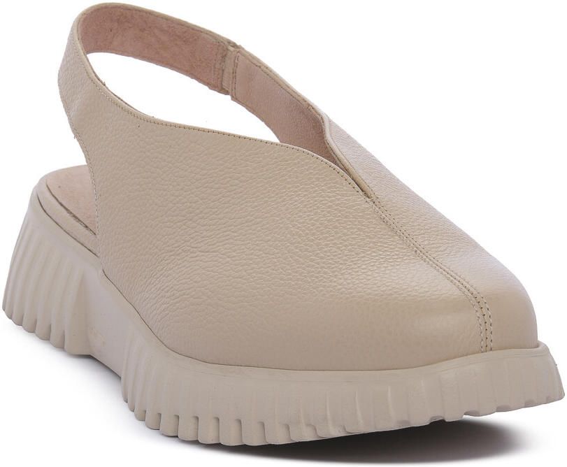 Wonders Platte sandalen BEIGE WILD