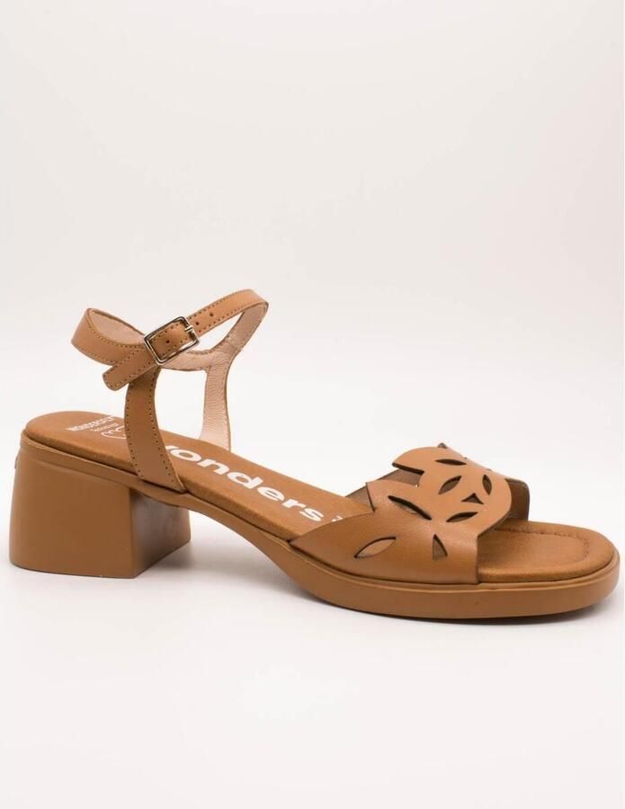 Wonders Bruine Toka Leren Sandalen - Foto 3