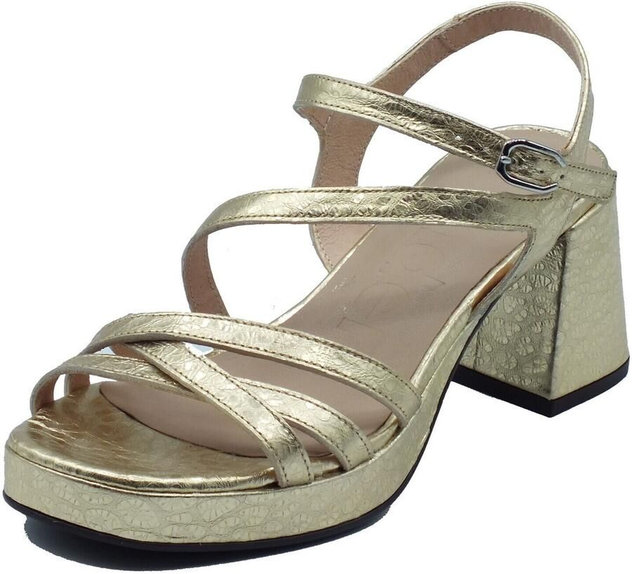 Wonders Sandalen met hakken G-6821 Zaida Perl