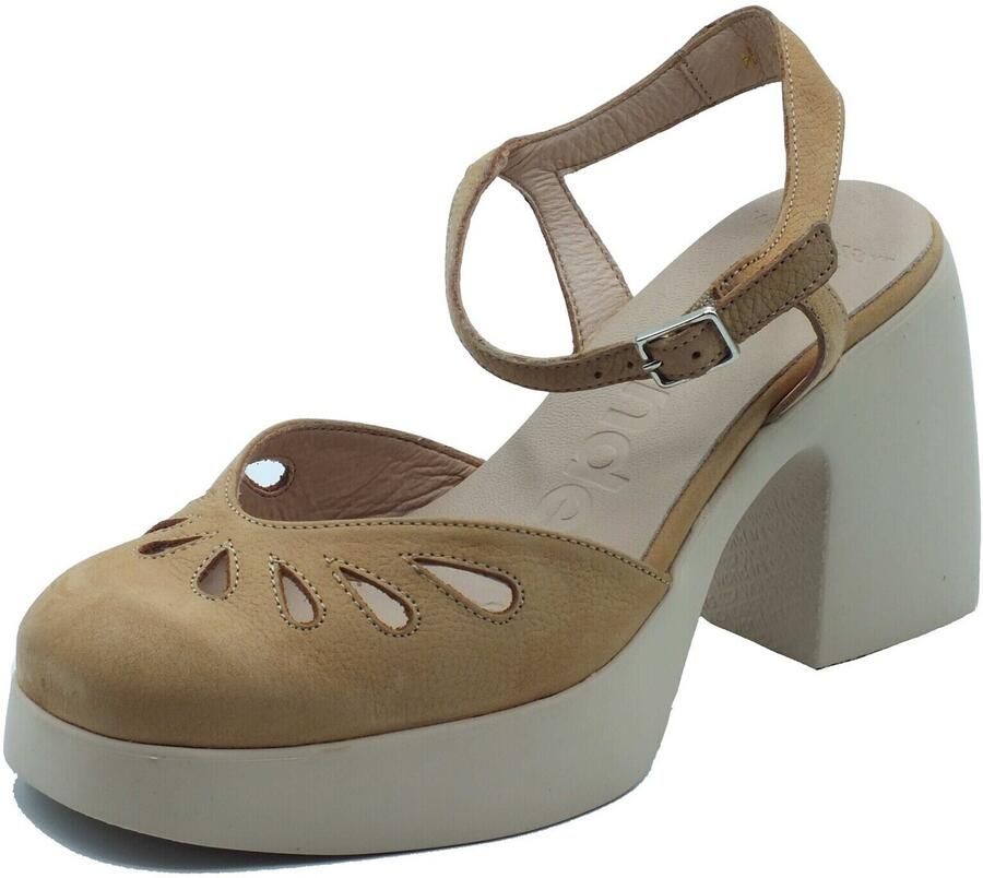 Wonders Sandalen met hakken H-4991 Lady Nubuk