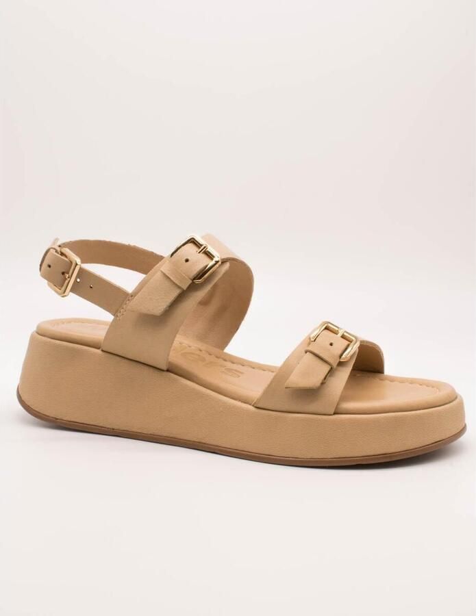 Wonders Sandalen met sleehak AT-1057