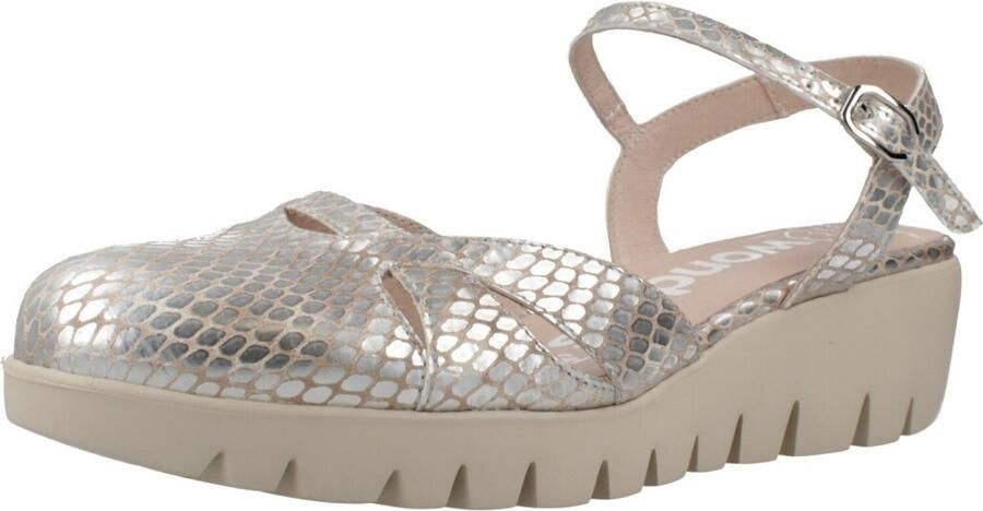 Wonders Sandalen met sleehak C33352
