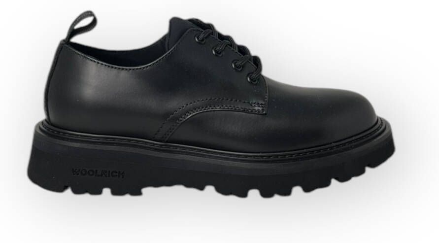 Woolrich Nieuwe City Low Calf Nero Black Heren