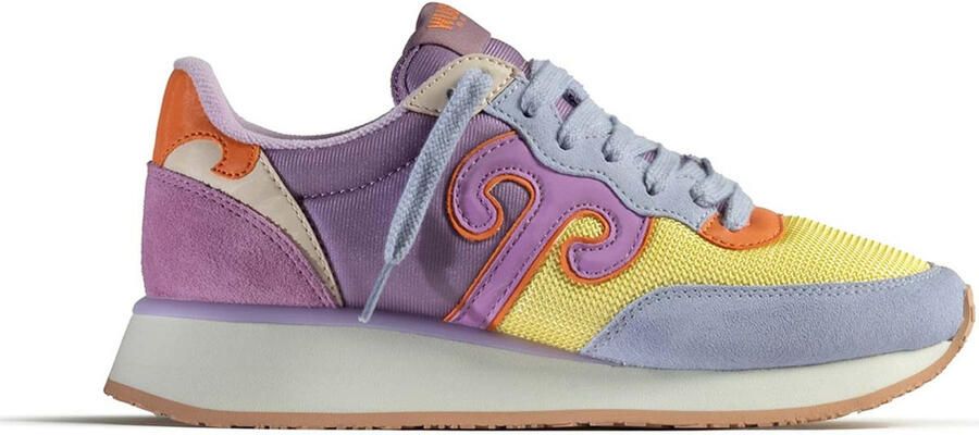Wushu Ruyi Suede Sneakers met 4cm hakhoogte Multicolor Dames - Foto 2