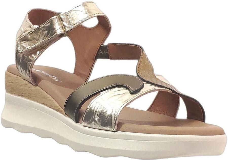 Xapatan Sandalen met sleehak Gondola-2081