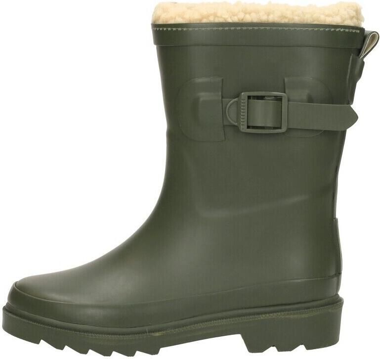 XQ Footwear Kids Rubber Rain Boots Fur Kinderlaarzen groen - Foto 3