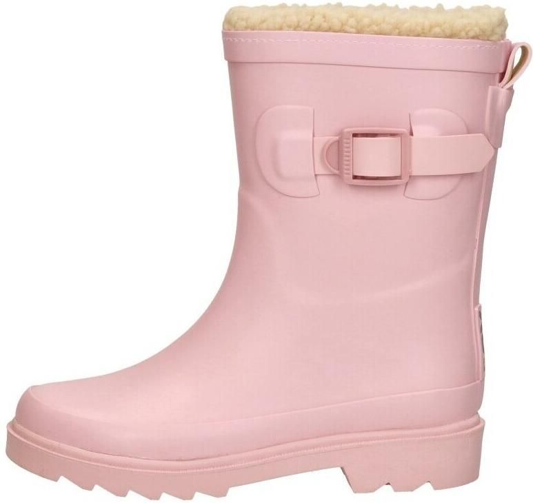 XQ Footwear Kids Rubber Rain Boots Fur Kinderlaarzen roze - Foto 3