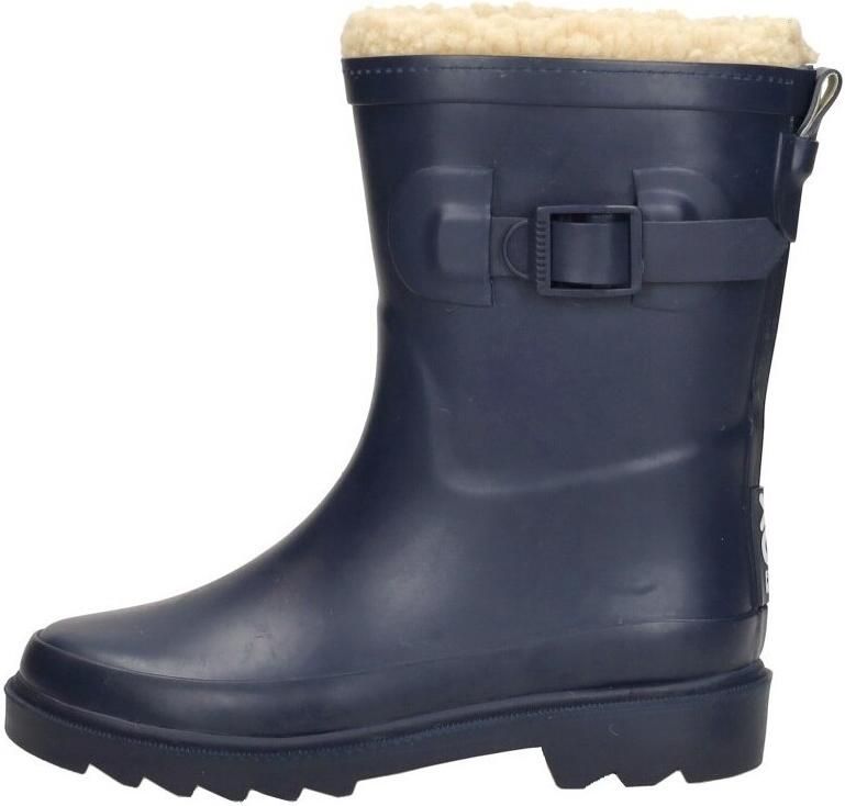 XQ Footwear Kids Rubber Rain Boots Fur Kinderlaarzen Blauw - Foto 4