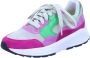 Xsensible Stretchwalker Sneaker Golden Gate Lady 33000.2786 GX Magenta Combi Roze Groen - Thumbnail 2