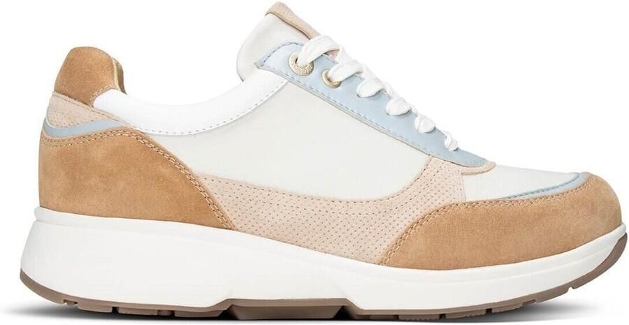 XSENSIBLE Lage Sneakers Dames Pristina Leer Beige - Foto 2