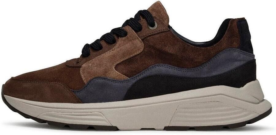 Xsensible Golden Gate Stretchwalker HX Sneakers Heren Bruin - Foto 4
