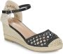 XTI Plateau Sandalen Black Dames - Thumbnail 2