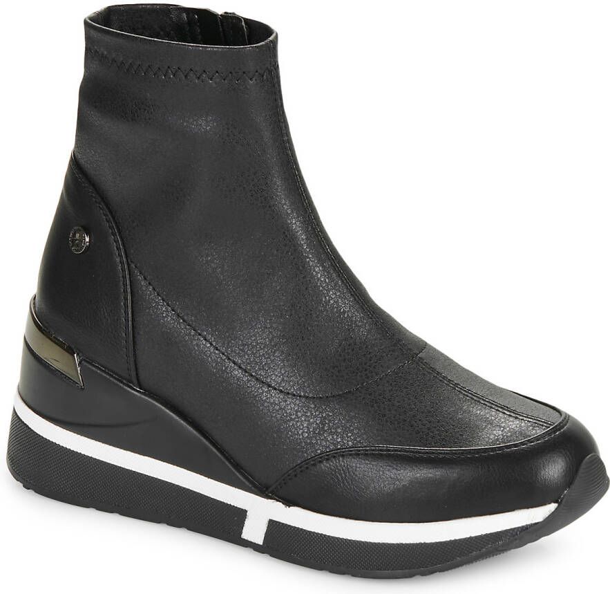 XTI Hoge Sneakers 143082-BLACK