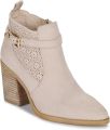 XTI Enkellaarzen 143883 - Beige