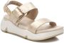 XTI Modieuze Sandalen voor Jonge Volwassenen Beige Dames - Thumbnail 2