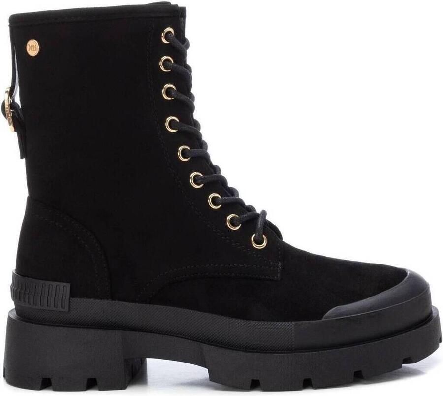 Xti 142025 Flat Booties Zwart Vrouw
