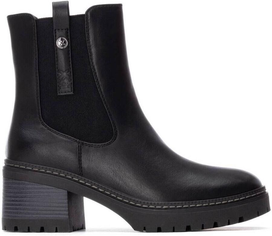 Xti 144456 Booties Met Hak Zwart Vrouw