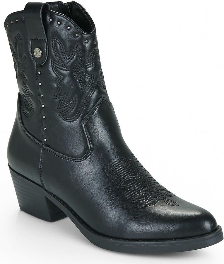 Xti 14619001 Booties Met Hak Zwart Vrouw - Foto 2