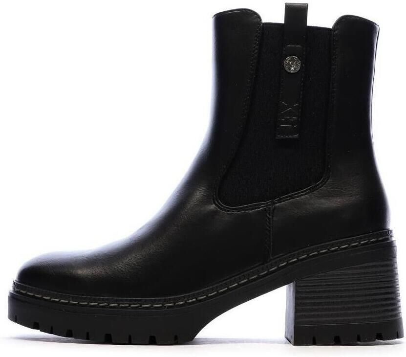 Xti 144456 Booties Met Hak Zwart Vrouw