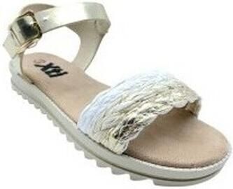 XTI Platte sandalen Sandalia niña 153124 oro