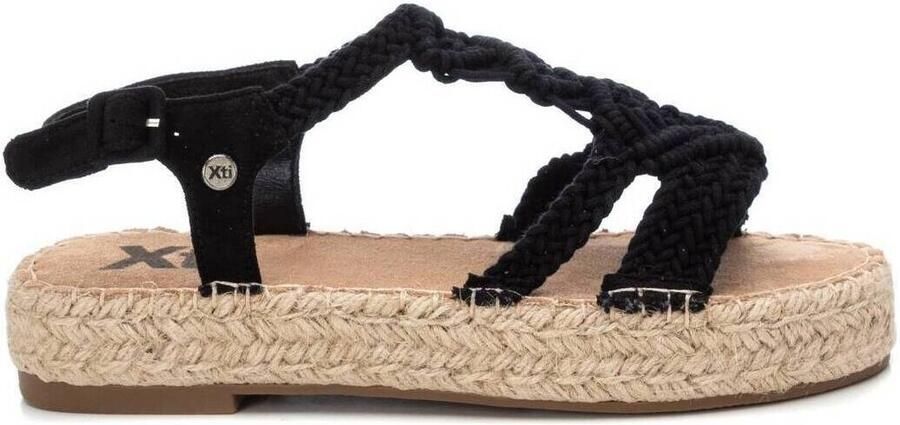 XTI Stijlvolle platte sandalen voor vrouwen Black Dames - Foto 2