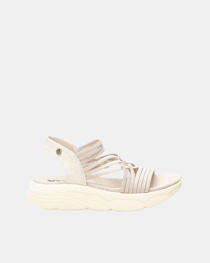 XTI Sandalen met sleehak 144100