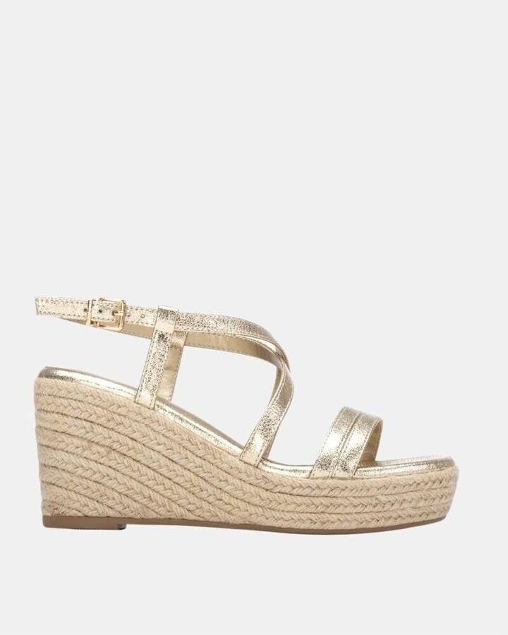 XTI Sandalen met sleehak 145330