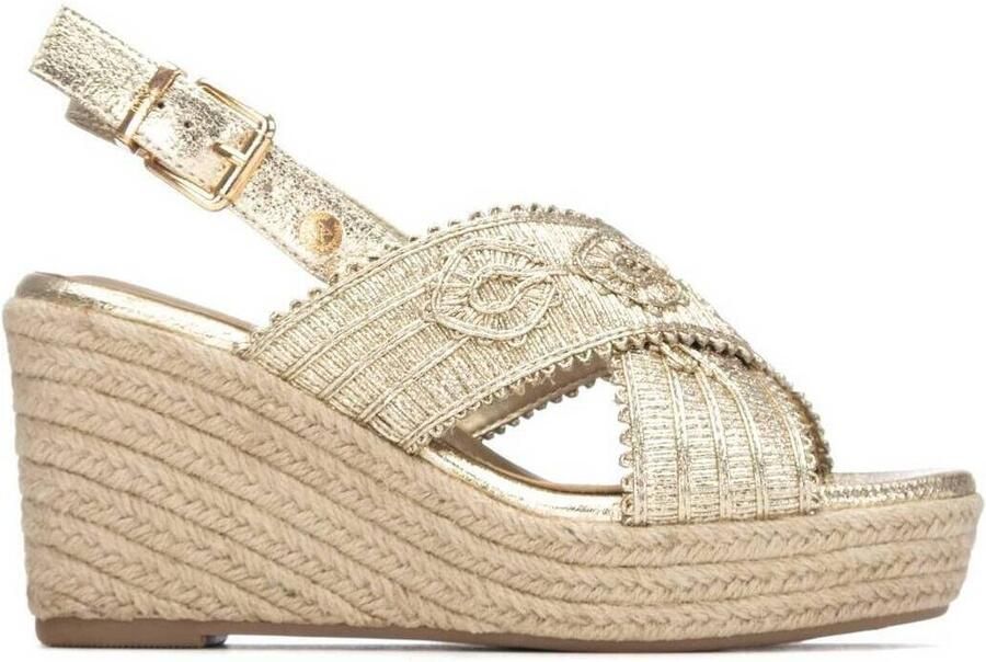 XTI Sandalen met sleehak 14533201