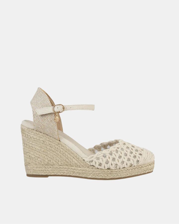 XTI Sandalen met sleehak 145348