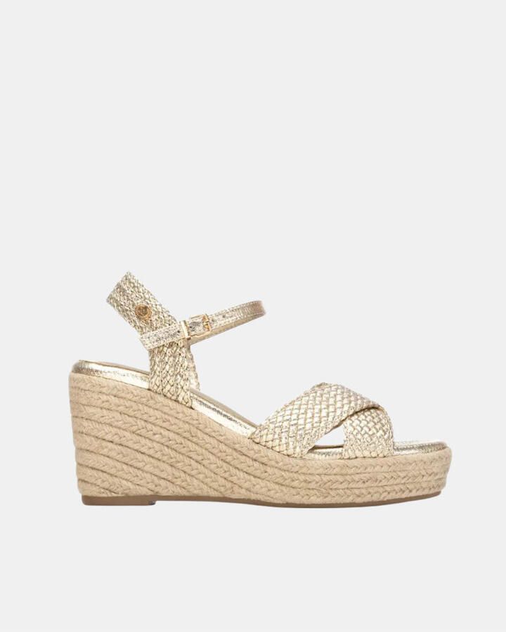 XTI Sandalen met sleehak 145451