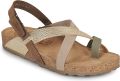 Yokono -Dames combinatie kleuren sandalen - Bruin