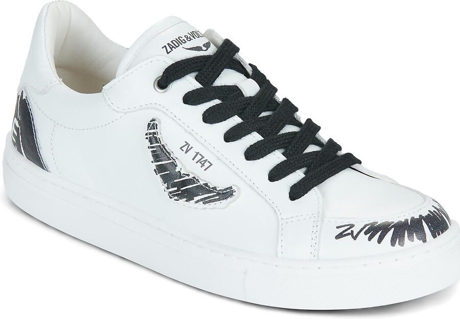 Zadig & Voltaire Lage Sneakers Zadig & Voltaire HEART ON FIRE UNISEX D2