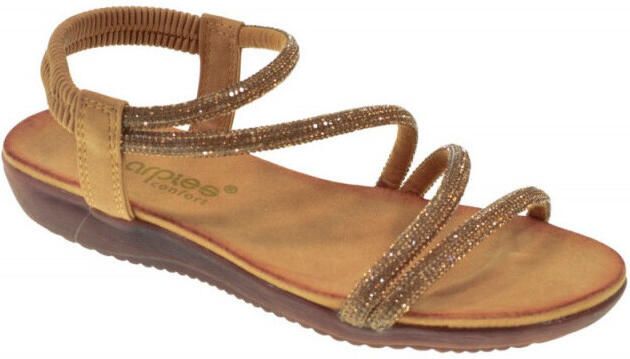 Zapp Platte sandalen MANDEN 30237