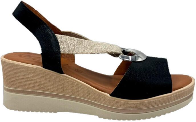 Zapp Sandalen met sleehak 1612