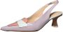 Zinda Peep Toe Peep Heel Purple - Thumbnail 2
