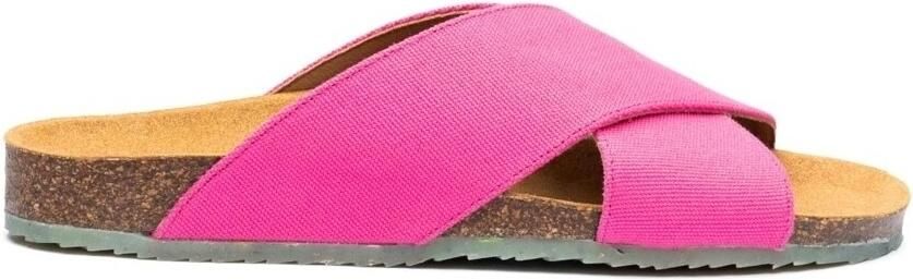 Zouri Platte sandalen Sun Fuschia