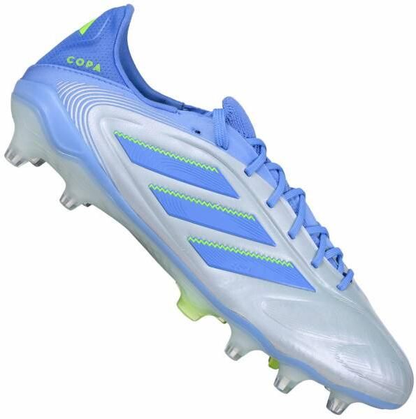 Adidas Copa Pure III Elite Gras Voetbalschoenen (FG) Blauw Grijs Neongeel