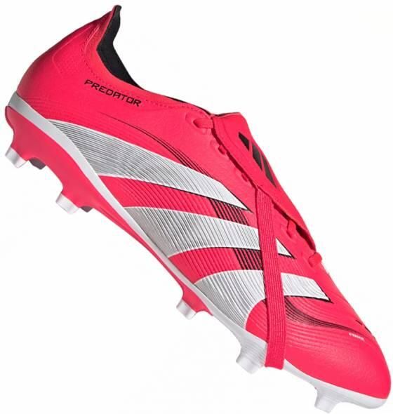 Adidas Predator League FT FG Lucid Red Cloud White Core Black- Lucid Red Cloud White Core Black - Foto 2