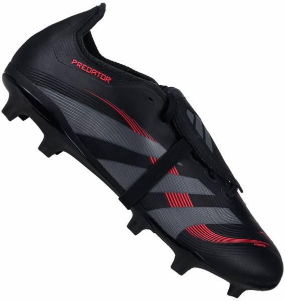 Adidas Perfor ce Predator League Fold-Over Tongue Firm Multi-Ground Voetbalschoenen Unisex Zwart